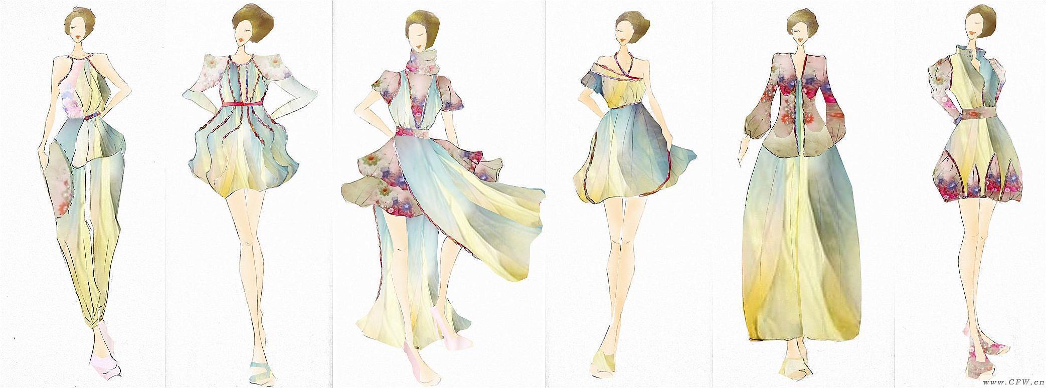 白雪皇后》-女装设计-服装设计